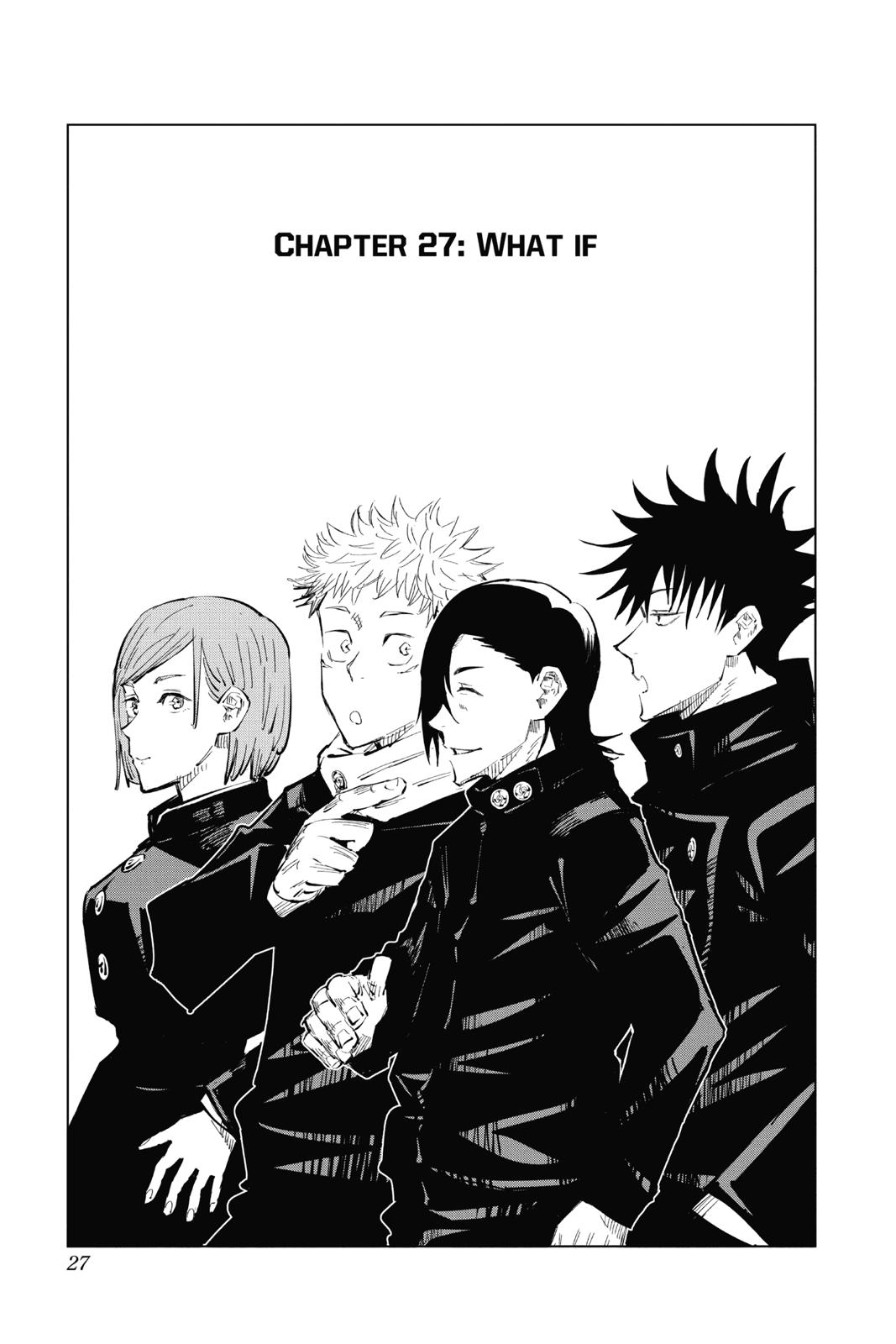 Jujutsu Kaisen Chapter 27