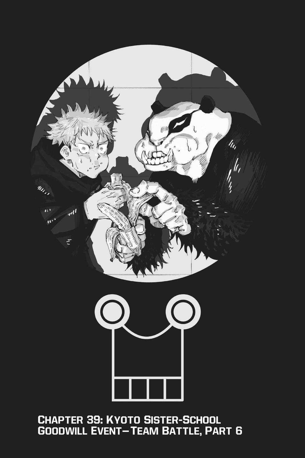 Jujutsu Kaisen Chapter 39