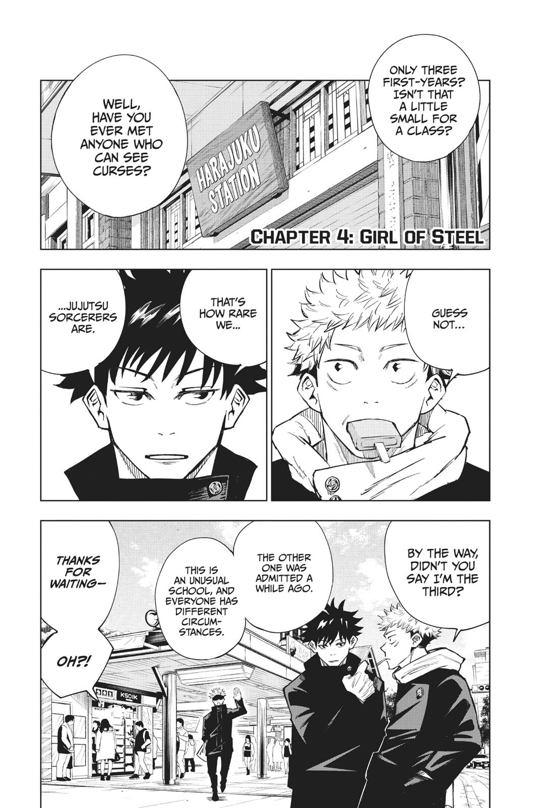 Jujutsu Kaisen Chapter 02 Read Manga Online Now