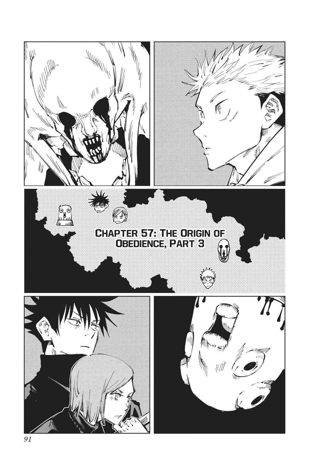 Jujutsu Kaisen JJK Manga chapter 57 read online 
