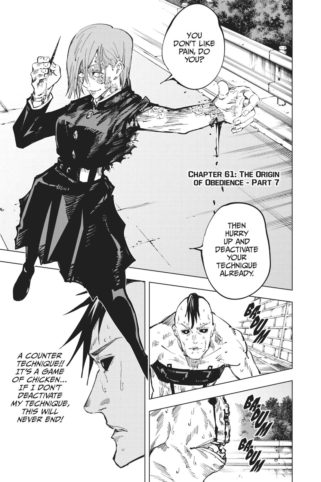 Jujutsu Kaisen Chapter 61
