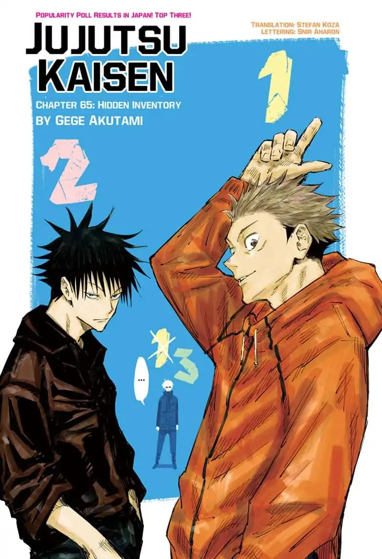 JJK Manga All Chapters Read Online 