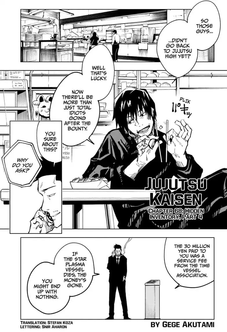 Jujutsu Kaisen Chapter 68 Read Online 