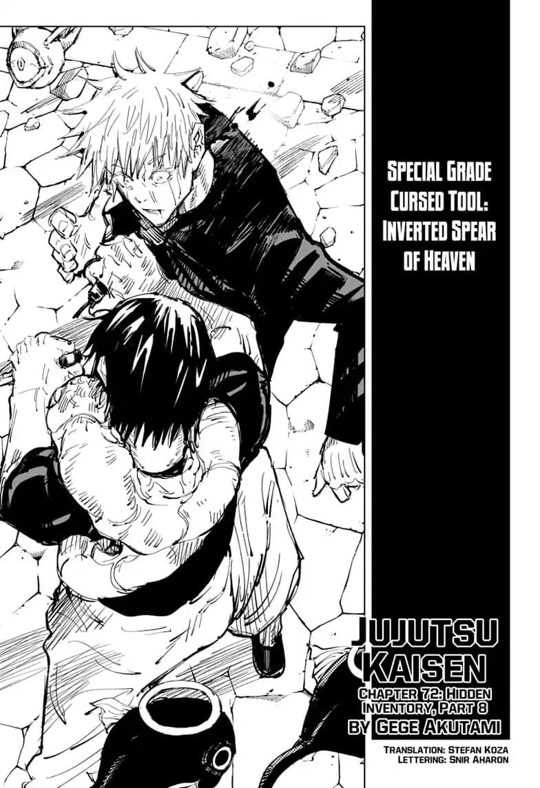 Jujutsu Kaisen Chapter 72 – Read JJK Manga Online in English
