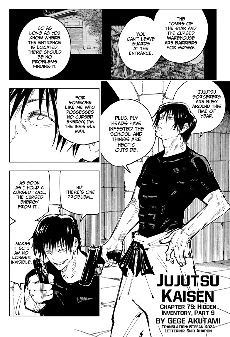 Jujutsu Kaisen Chapter 73 – Read JJK Manga Online in English
