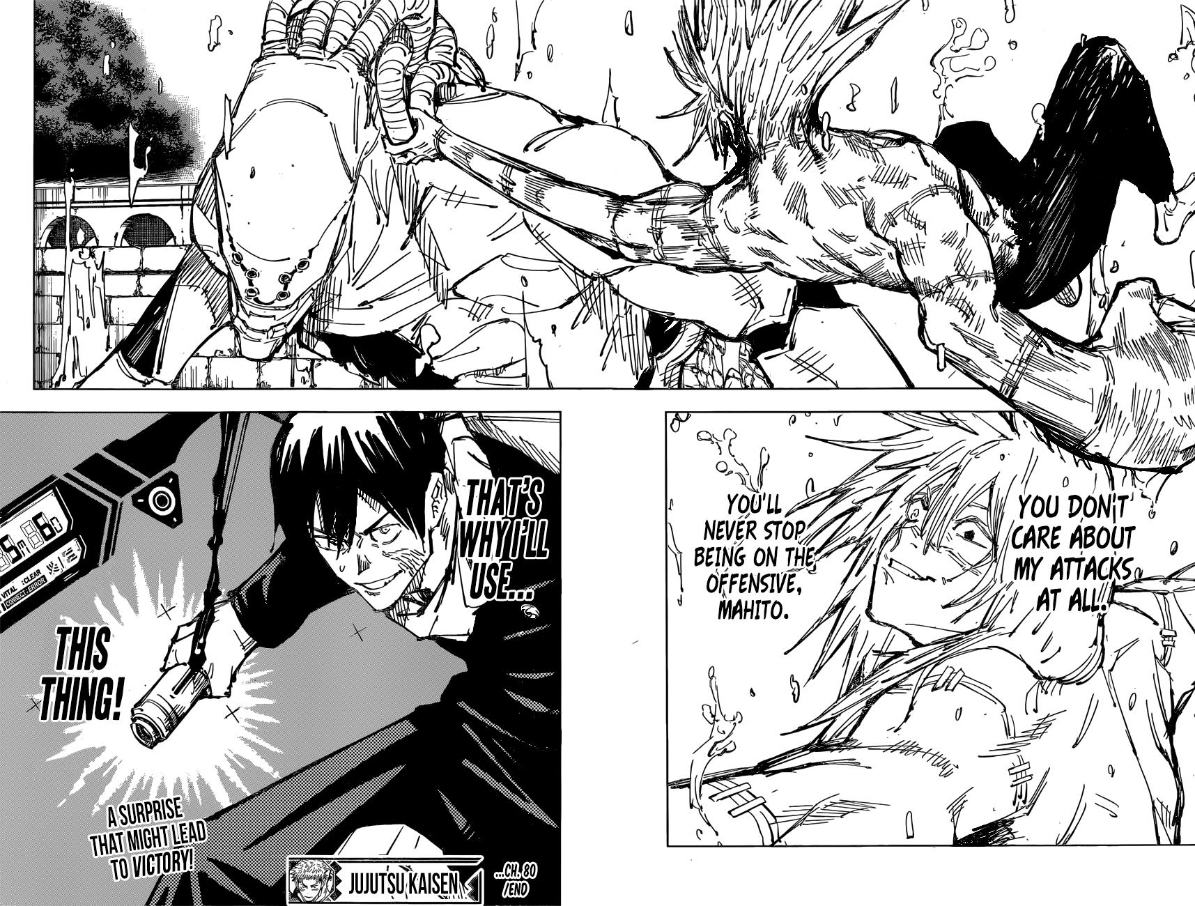 Jujutsu Kaisen Chapter 80 Read Online 