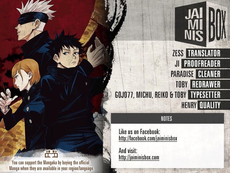 Jujutsu Kaisen Chapter 77 Read Online 