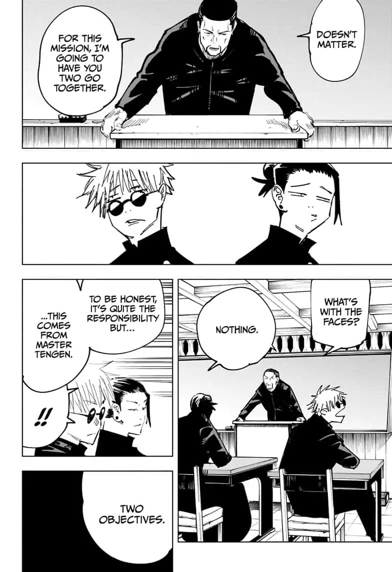 Jujutsu Kaisen Latest Chapter 