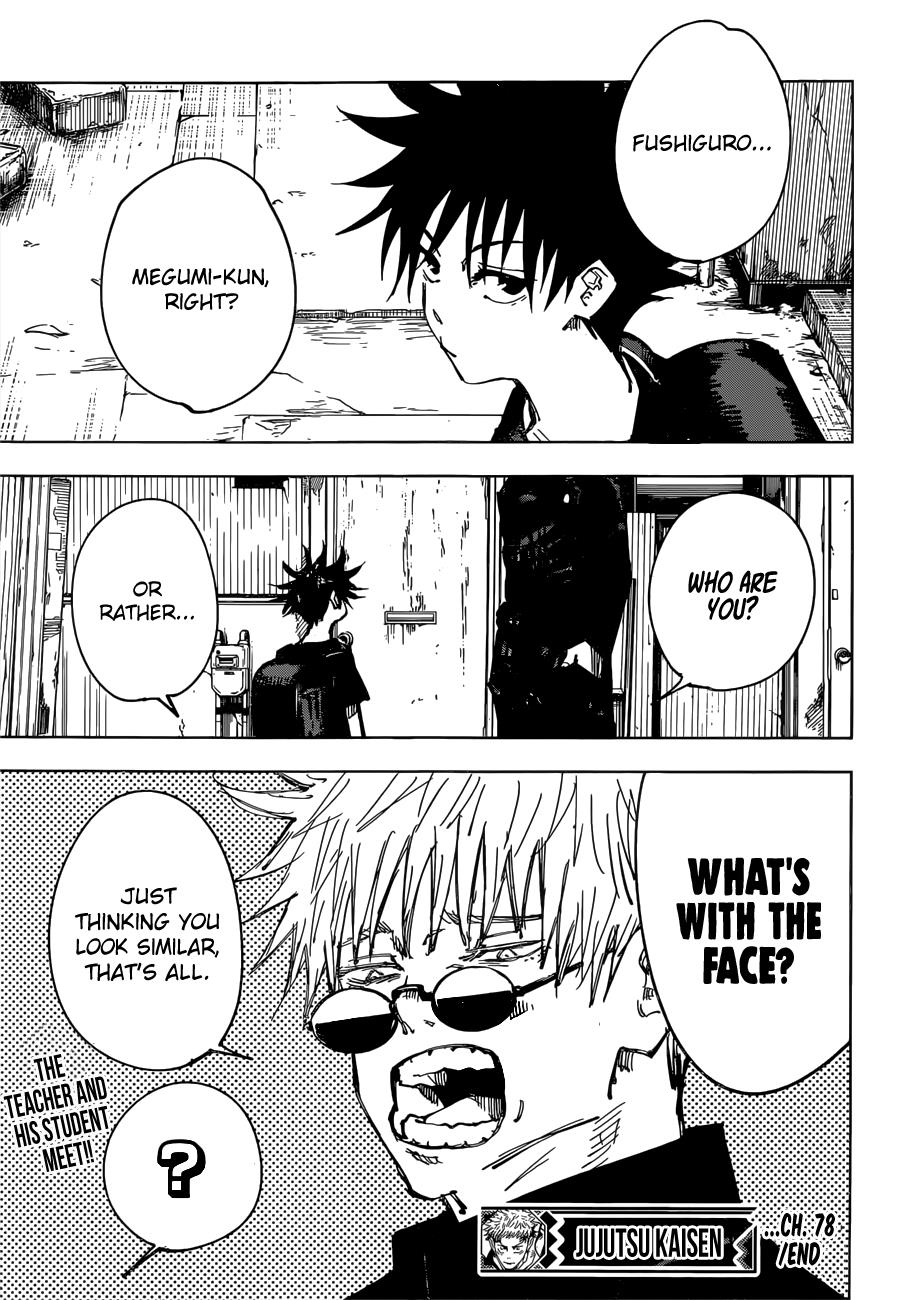  Jujutsu Kaisen Chapter 78 Read Online 
