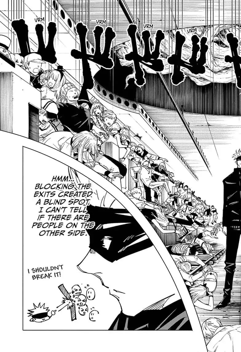 Jujutsu Kaisen Chapter 84 battle scene